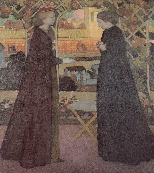 Maurice Denis Mary Visits Elizabeth